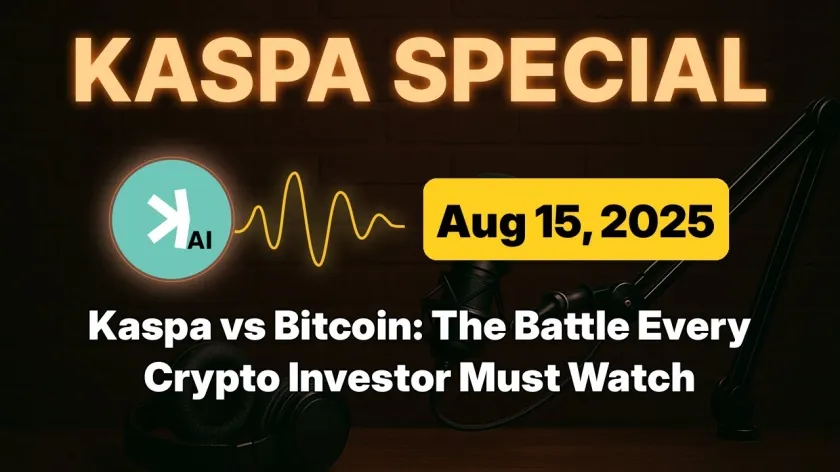 Kaspa vs Bitcoin: The Battle Every Crypto Investor Must Watch