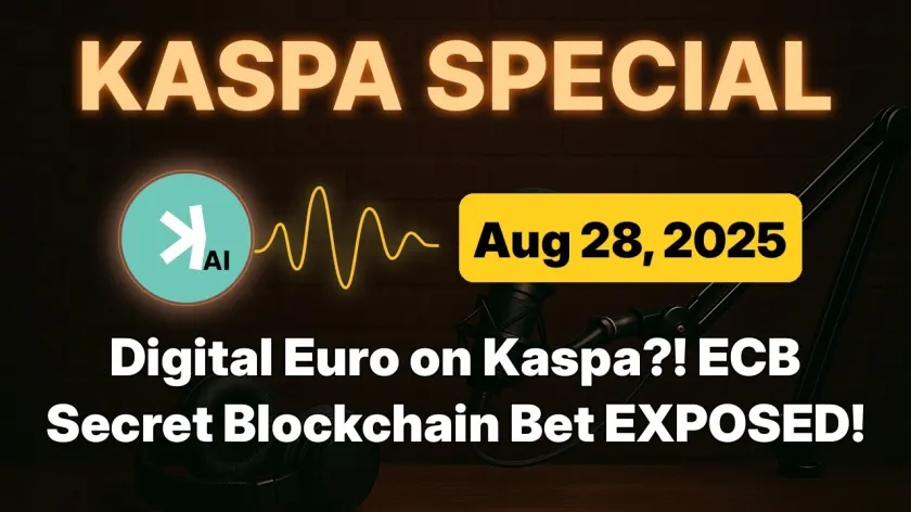 Digital Euro on Kaspa?! ECB’s Secret Blockchain Bet EXPOSED!