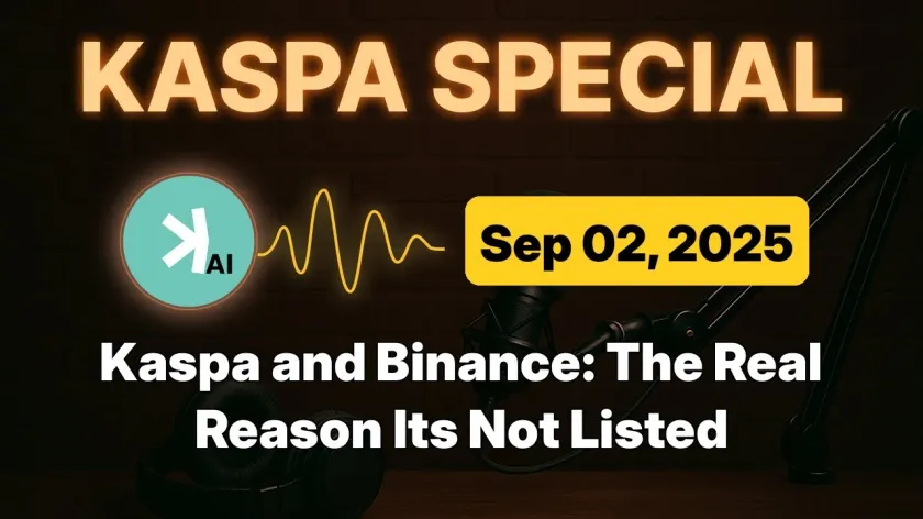 Kaspa and Binance: The Real Reason Its Not Listed