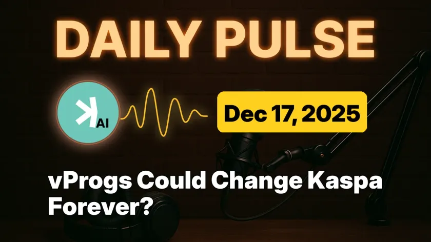vProgs Could Change Kaspa Forever?