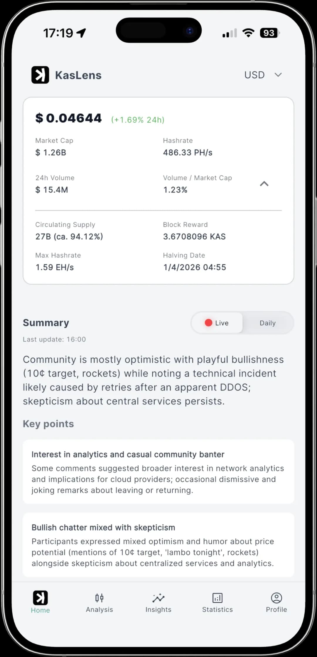 Preview of KasLens App