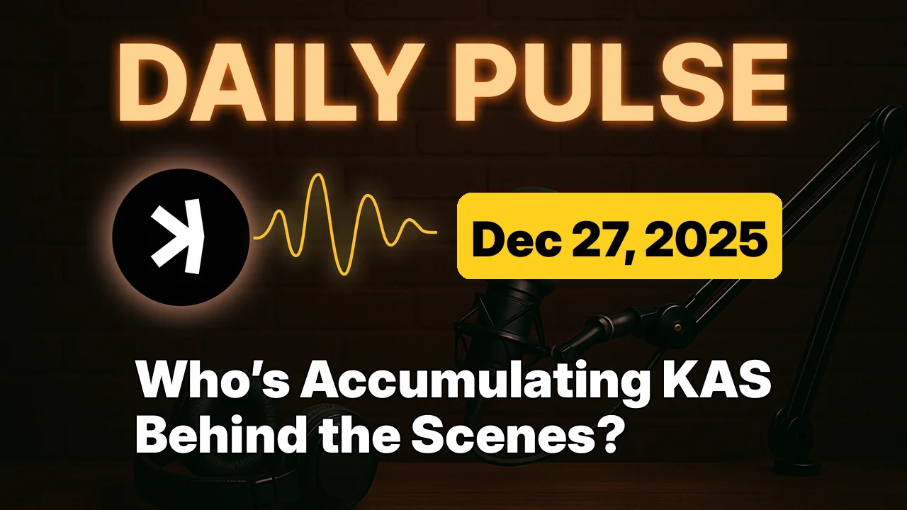 Who’s Accumulating KAS Behind the Scenes?