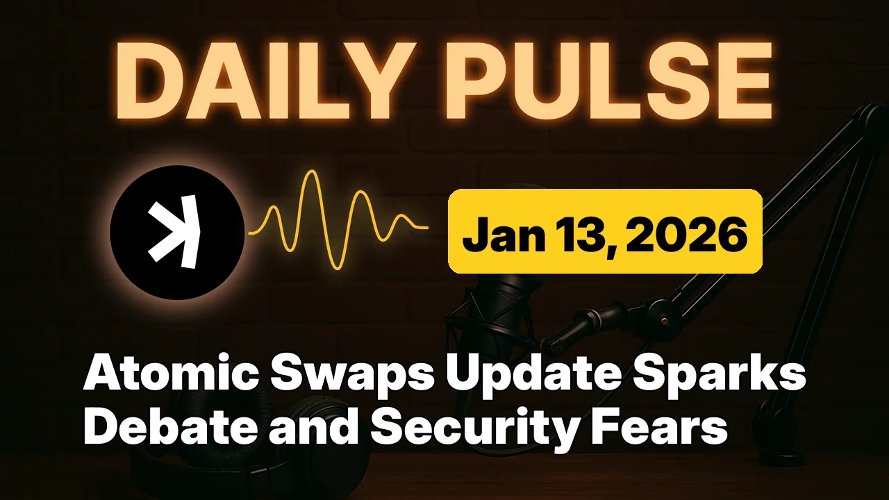 Atomic Swaps Update Sparks Debate and Security Fears