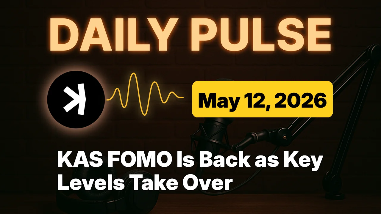 KAS FOMO Is Back as Key Levels Take Over