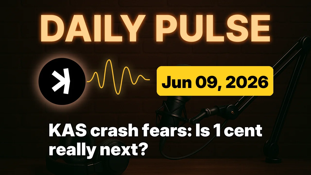 KAS crash fears: Is 1 cent really next?