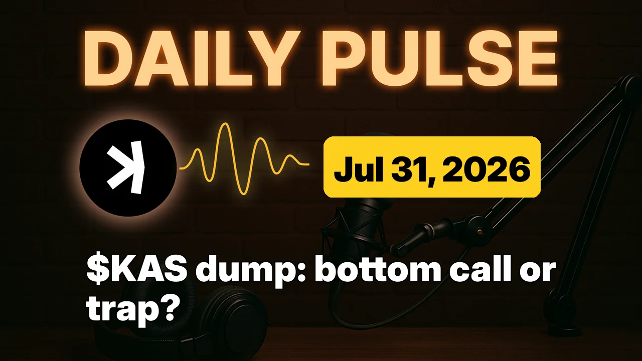 $KAS dump: bottom call or trap?
