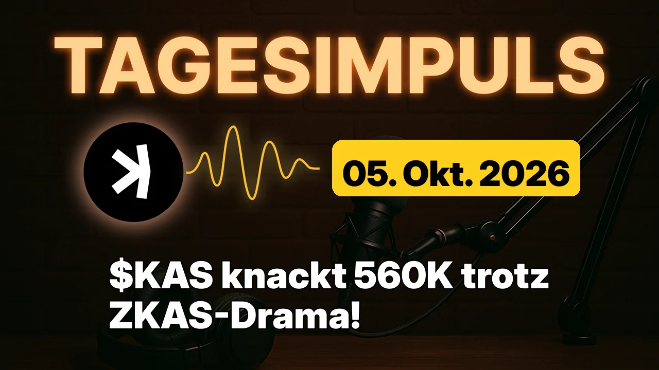 $KAS knackt 560K trotz ZKAS-Drama!