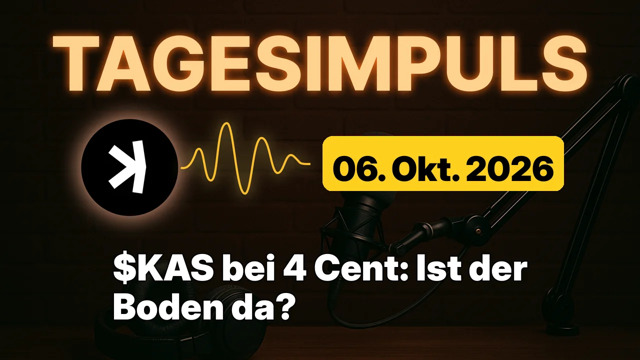$KAS bei 4 Cent: Ist der Boden da?