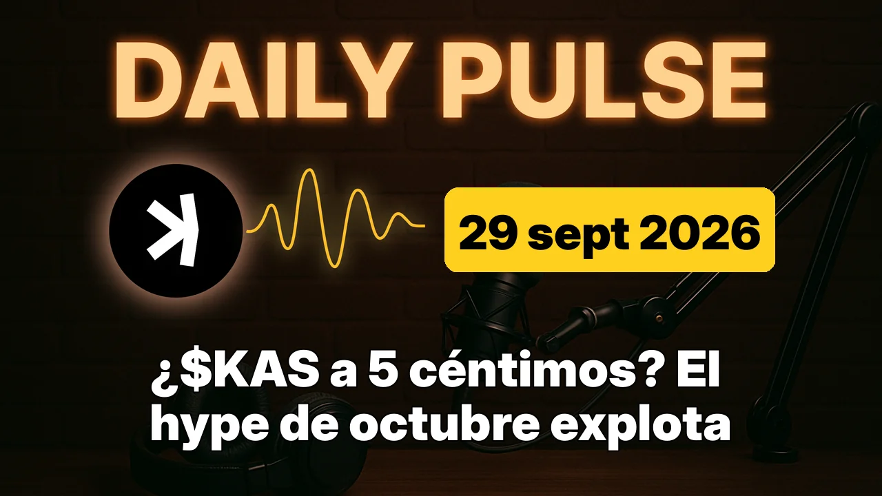 ¿$KAS a 5 céntimos? El hype de octubre explota