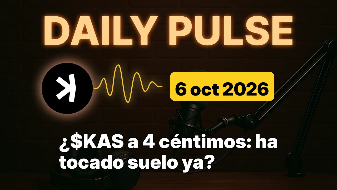 ¿$KAS a 4 céntimos: ha tocado suelo ya?