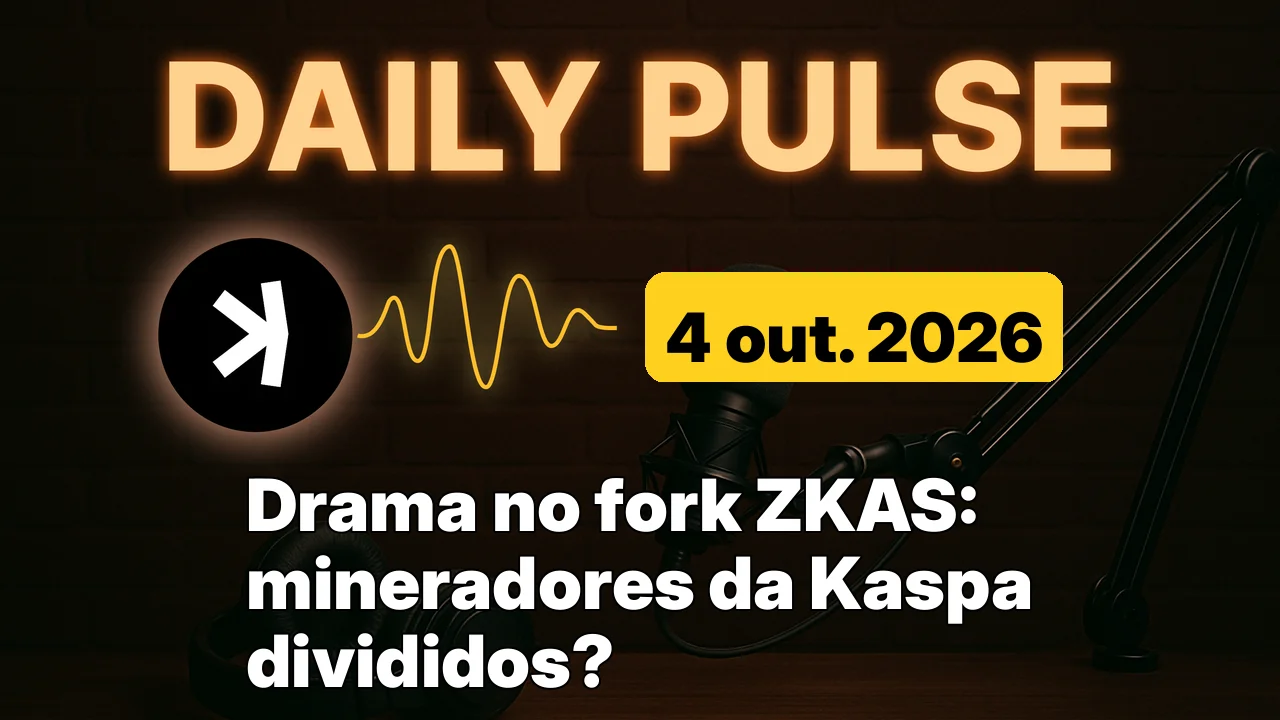 Drama no fork ZKAS: mineradores da Kaspa divididos?
