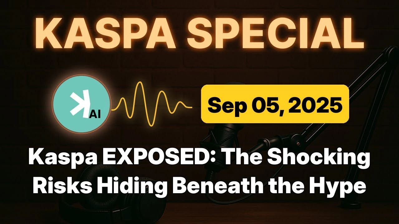 Kaspa’s Dark Side: The Risks Nobody Wants to Talk About