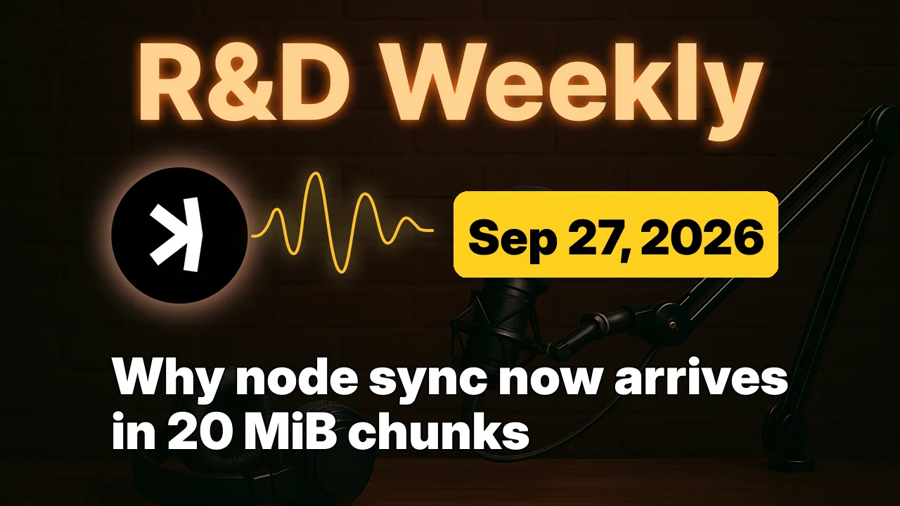 Kaspa R&D Weekly: Rusty Kaspa 2.1.0 makes node syncing safer while wallet pagination nears agreement